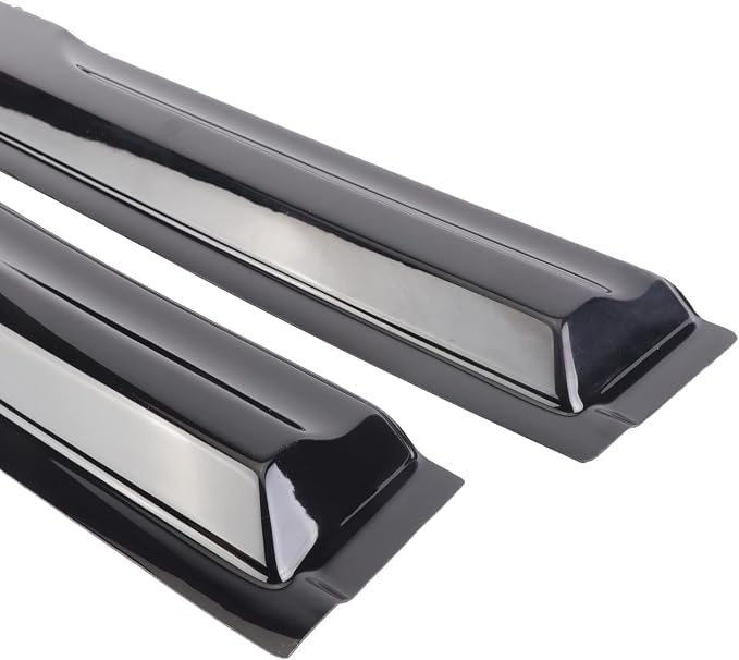 Durable Window Deflector for 1996-2002 Toyota 4 Runner, Original Tape-on Window Visors, Widnow Deflector, rain Guards for Cars, Dark Smoke, 4 PCS WV94751