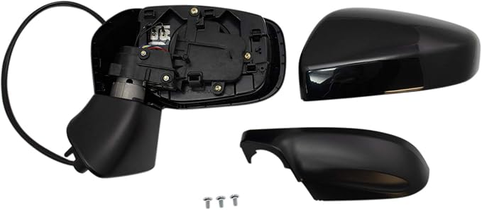Driver and Passenger Side Power Heated Mirror Set Paint to Match Without Turn Signal Compatible with 2018-2019 Subaru Outback Legacy