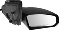 Passenger Side Mirror Assembly Manual Adjustment Non-Heated No Memory Textured Compatible with 2003-2007 Saturn Ion Sedan GM1321266