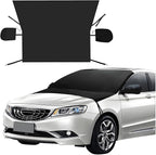 Mandark Car Windshield Cover for Ice and Snow, Waterproof Oxford Vehicle Sun Shade Defense Frost Protector with Side Mirror Cover, Auto Windscreen Protective Guard, Universal for Most Cars