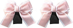 2PCS Car Seat Hooks, Cute Bow Car Seat Headrest Hooks for Purses, Bags, Umbrella, Universal Automotive Interior Decoration Accessoriesl for Vehicle, SUV, Sedan, Truck (Pink)