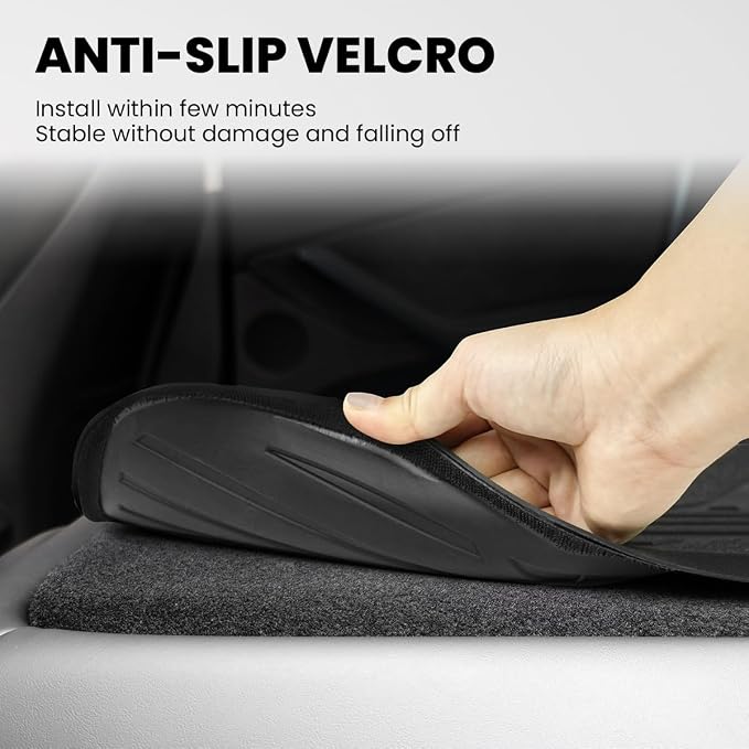 Rear Seat Back Protector for Honda Passport 2026, All Weather TPE Pet Friendly Custom Fit Passport Second Row Back Seat Cover Mat Liner Accessories, Black