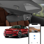 4K Dash Cam Suitable for Ford Mustang Mach-E 2021-2025 GT Select Premium, OEM Factory Look, 2160P UHD Video, Built-in WiFi & APP, Loop Recording, G-Sensor, Plug & Play, 64GB Card