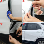 16.4ft (5m) Car Door Edge Guards Light Gray – Self-Adhesive PVC, U-Shaped, Fits Most Vehicles, Fade-Resistant, Scratch- and Chip-Resistant – Reduces Dings in Parking Lots