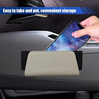 Car Seat Side Storage Pocket, Leather Foldable Auto Door Storage Box, Waterproof Car Trash Can Organizer, Multifunctional Vehicle Interior Accessories for Phones, Glasses, Keys, Cards (Beige)