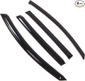 Outside Mount Window Vent Visors Rain Guards Compatible with Kia Sportage 2011-2016 | Side Window Wind Deflectors Rain Shields | Smoke Tinted, 4 Pcs Set, DGWV-646