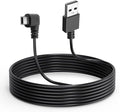 Dash Cam Cable for Mini Dash Cam,11.5FT L Angle Mini Adapter Dash Camera Power Cord,Dashcam Charger Cord for Mirror Camera,Driving Recorder,Car DVR