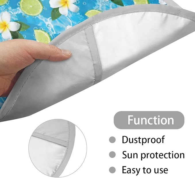 Flower Steering Wheel Sun Shade Cover Protector Car Steering Wheel,Anti-Heat Block Steering Wheel Cover Sun Shade Steering Wheel Sun Heat Shield for Car Truck SUV Van