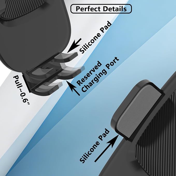 Car Phone Holder, [Ultra Strong Suction Cup] 360°Adjustable Phone Mount for Universal Car Windshield Compatible with iPhone 17 Pro Max and More Smartphones