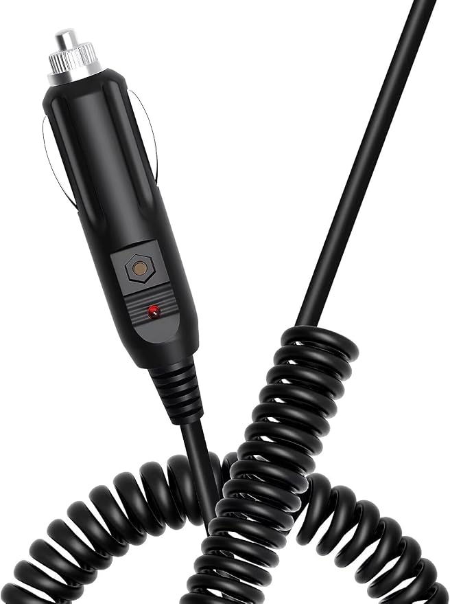 Replacement Car DC Adapter Compatible with Tranquil Ease Mobile Heated Car Seat Cushion Item#: 1320-TE Auto Vehicle Boat RV Camper Lighter Plug Power Supply Cord Cable PS Battery Charger