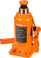 Hydraulic Bottle Jack, 20 Ton/44092 LBS All Welded Bottle Jack, 7.5-14 inch Lifting Range, with 3-Section Long Handle, for Pickup Truck, Truck, Car, RV, Auto Repair, Industrial Engineering
