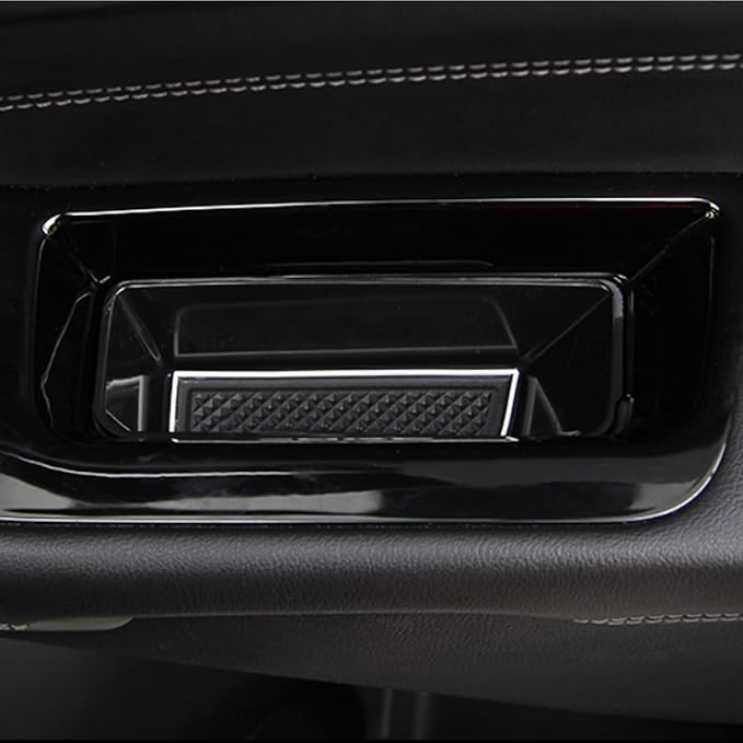 Front Door Handle Pocket Organizer Side Storage Box Insert Glove for Ford Edge 2015 2016 2017 2018 2019 2020 2021 2022 2023 2024 2025 2026, 2pcs