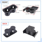 Center Console Cup Holder Organizer Kit Compatible with Ford Maverick 2022+ | Front Seat Armrest Storage Box Dual Cup Holder Coaster Insert Tray Drink Holder Interior Accessories for Maverick 2022-2026