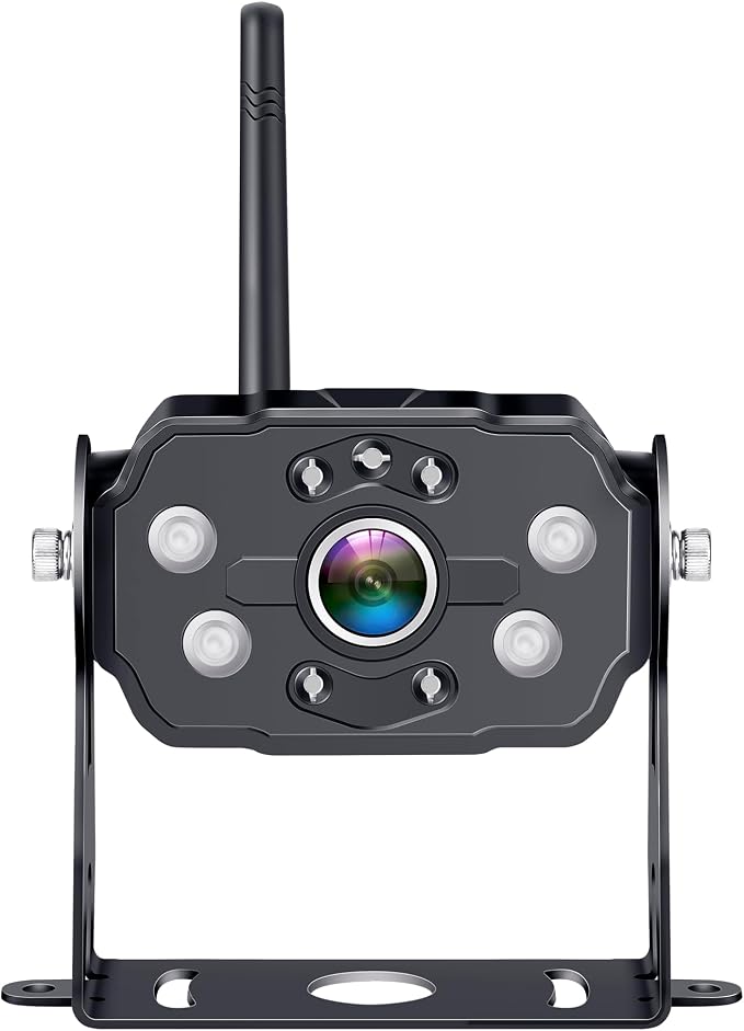 U24 Backup Camera - Super Night Vision IP69 Waterproof Rear View Camera for RVS Trailers - Compatible Only with R9-MS