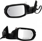 Power Heated Side Mirror Set Driver & Passenger with Turn Signal Blind Spot Paint to Match Compatible with 2017-2022 Honda CR-V HO1320318 HO1321318 HO1321346