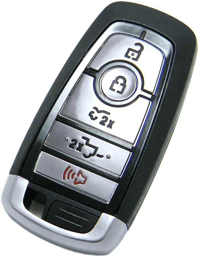 OEM Electronic 5-Button Keyless Entry Smart Proximity Remote Key Fob Compatible with 2022-2024 Ford Lightning (FCC ID: M3N-A3C054338, P/N: 164-R8304)