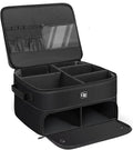 Odor-Absorbing 2-Layer Large Golf Trunk Organizer with Activated Carbon Fabric - Water-Resistant Golf Shoe Bag for Shoes Balls Tees Clothes Gloves Golf Accessories, Fathers Day Dad Gifts for Men