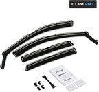 in-Channel Incredibly Durable Rain Guards for Ford Escape 2020-2026, Original Window Deflectors, Vent Window Visors, Vent Deflector, 4 pcs. - 620146