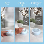 Odor Absorbing Solid Air Freshener, Pure Linen, 8-Ounce, Pack of 6