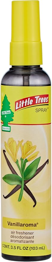 Car Air Freshener | Spray Provides a Long-Lasting Scent for Auto or Home | On-the-go Freshness | Vanillaroma, 6 Air Fresheners