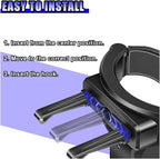 Car Cup Holder Expander for Air Vent - Portable Air Conditioning Outlet Drink Cup Holder Car Ashtray Holders - Beverage Bracket Auto Water Bottle Holders with Horizontal Blade Vents (1PC)