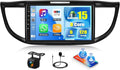 8 Core 6+128G for Honda CRV 2012-2016 Android 15 Car Stereo with Wireless Carpaly Android Auto, 9’’ 1280×720P IPS Touchscreen with Bluetooth 5.0 32-EQ 59-UI DSP GPS WiFi FM/RDS SWC Backup Cam+Canbus