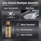 PTZ Crystal Serum – Advanced Graphene Ceramic Coating for Cars, 9H Graphene Coating for Auto Car Detailing, Coat Restore for Paint, Glass & Wheel(100ML)