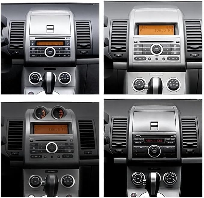 4+64GB Android 15 8-core for Nissan Sentra Radio 2007-2012 with Wireless Apple Carplay Android Auto 7" Touchscreen Car Stereo with Free Backup Camera GPS Navigation Bluetooth FM RDS DSP Head Unit