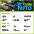 Auto Cleaning Wipes – 100 XL (15" x 10") Disposable Wipes for Car Engine Degreasing, Body Detailing & Tire Cleaning – Cuts Grease, Oil, Adhesives on Hands, Tools, Parts & More