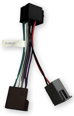 ASA Electronics 31100101 Wire Harness for Jensen Radios JHD22, JHD40BT, JHD12, JHD62, JHD1130, JHD1635BT and JCV1640BT; Total Length End to End 6.25 Inches; Visible Cable Length 4 Inches