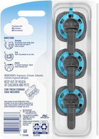 Car Air Freshener, Odor-Fighting Automotive Vent Clip, Linen & Sky Scent, 3 Count