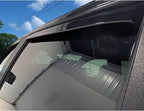 in-Channel Window Visor Rain Guard for 19-26 Silverado Sierra 1500 Crew Cab | Window Deflectors, Vent Visors, Sun Shades, Window Shields, Truck Accessories, Dark Smoke