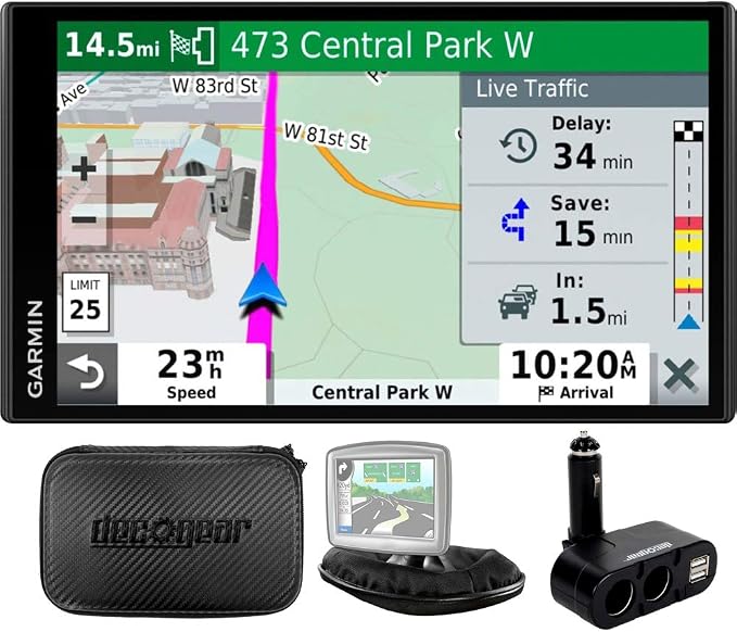 Garmin (Refurbished) 010-N2038-02 Drivesmart 65T GPS Navigator (Renewed)