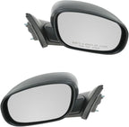 Driver and Passenger Side Mirror Assembly Set Power Heated Foldaway Paint to Match Smooth Compatible with 2005-08 Chrysler 300 2005-08 Dodge Magnum 2006-10 Dodge Charger