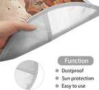 Cactus Steering Wheel Sunshade Cover Anti Slip Car Interior Accessories for Sun Heat Desert Car Interior Sunshade Easy Installation Universal Steering Wheel Shield
