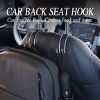 Auto Hooks Bling Car Hangers Organizer Seat Headrest Hooks Strong and Durable Backseat Hanger Storage Universal for SUV Truck Vehicle 2 Pack (Dark Green)