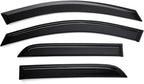 Tape-on Sun/Rain Guard Side Window Visor Deflectors Rain Guards for GMC Acadia 2007-2016 for GMC Acadia Limited 2017 for Saturn Outlook 2007-2010，Window deflectors