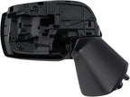 Passenger Side Power Heated Paint to Match Mirror Smooth Black Compatible with 2016-2017 Subaru Crosstrek 2015-2016 Impreza 2015-2021 WRX 2015 XV Crosstrek SU1321134