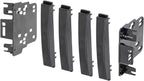 Metra Electronics 95-6511 Double-DIN Radio Installation Dash Kit Fits Select 2007-Up Chrysler Vehicles Black