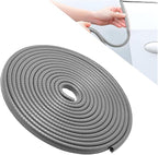 Car Door Edge Guards, 16FT Car Edge Rubber Seal Trim Protector, No Glue Needed U Shape Car Door Guard Universal for Most Cars, Vehicles, SUVs (Gray/16FT)