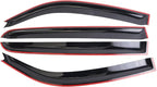 Window Vent Visors Deflectors Rain Guards 4 Piece Set for 2007-2021 Trucks Toyota Tundra Crew Cab 94309