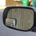 Blind Spot Mirror Rectangular, HD Glass Frameless Stick on Adjustabe Convex Wide Angle Rear View Blind Spot Car Mirror for Car Blind Spot, Pack of 4