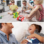 Amphibious Remote Control Car,Rechargeable RC Cars Toy 360° Flips Rotation Stunt Crawler 15KM/H 4WD All Terrain Outdoor Indoor Toy for Kids Boys Girls 3-12