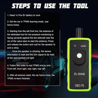 TPMS Relearn Tool for GM Vehicles, EL-50448 Tire Pressure Monitor Sensor Activation Reset Tool OEC-T5, System Programming Training for Most Series Cars (Green)