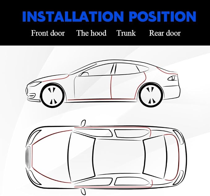 16.4Ft(5M) Car Door Edge Guards, Car Door Protector, U Shape Edge Trim Rubber Anti-Collision Seal Protector, No Glue Required Auto Entry Guard Seal Strips Fit for Trucks SUVs Sedans (Gray)