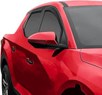 Voron Glass in-Channel Extra Durable Rain Guards for Hyundai Santa Cruz 2022-2026, Window Deflectors, Vent Window Visors, 4 Pieces - 200573