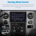 5G WiFi Car Radio Stereo for Ford F150 2009-2012,9" HD IPS Touch Display,Wireless CarPlay/Android Auto,GPS DSP RDS,Upgrade Bluetooth 5.0 AM/FM Stereo Low-end Car