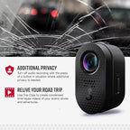 Cobra SC120 Dash Cam + Cobra 2.5A DIY Hardwire Kit - OBDII Port to USB-C/Micro-USB with 15ft Cable