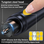 Emergency Safe Hammer — Car Window Glass Breaker & Belt Cutter