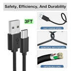 3ft USB A to USB C Car Carplay Charging Cable Cord for iPhone 17/16/15/14 Series, Apple Carplay Cable for iPad Pro/Air 10th/5th Gen/Max Plus